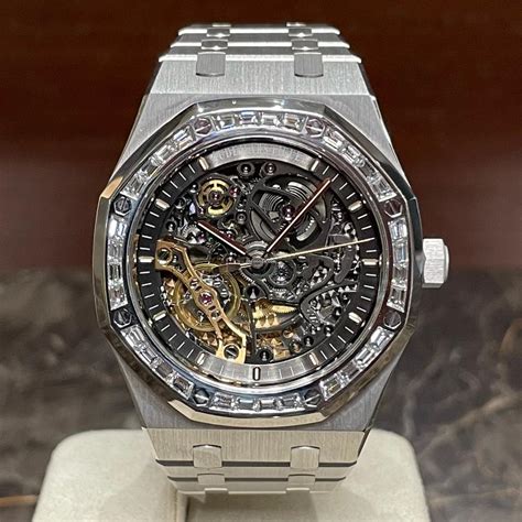 diamond audemars piguet|audemars piguet skeleton diamond.